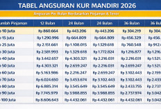 KUR Mandiri 2026 Kini Bisa Diajukan Lewat HP, Simak Syarat dan Simulasi Cicilan Rp30 Juta