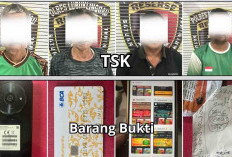 Satu Bandar, Tiga Pemain Judi Online di Lubuk Linggau Ditangkap