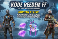 Kode Redeem FF 21 September 2025 Terbaru: Buruan Klaim, Ada Diamond Gratis, Bundle Karakter, dan Skin Langka