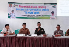 Pemdes Sidoharjo Musi Rawas Adakan Musdes Untuk Percepatan Penyusunan APBDES Tahun 2025