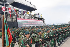 450 Prajurit Yonif 644/Walet Sakti Diberangkatkan ke Papua, Siap Amankan Perbatasan Indonesia-PNG