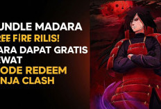 Bundle Madara Free Fire Rilis! Cara Dapat Gratis Lewat Kode Redeem Ninja Clash