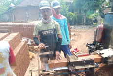 Melihat Proses Pembuatan Batu Bata Berkualitas Dari Desa H Wukirsari Kabupaten Musi Rawas