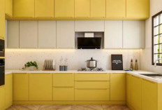 6 Desain Kitchen Set Minimalis dengan Warna yang Unik, Aktivitas Memasak Jadi Menyenangkan