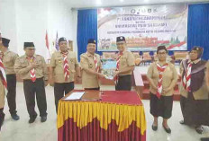 UNPARI MoU dengan Kwarcab Pramuka Lubuk Linggau, Ditindaklanjuti KMD Ratusan Mahasiswa Prodi PGSD