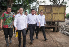 Kunjungan Kerja di OKI Menteri LH Cek Percontohan Membuka Lahan Tanpa Membakar
