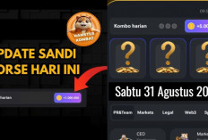 Sandi Harian dan Combo Harian Hamster Kombat Hari Ini Sabtu 31 Agustus 2024