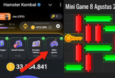 Update Terbaru Kunci Mini Game Hamster Kombat Hari Ini 8 Agustus 2024, Ikuti Polanya Dalam Waktu 30 Detik