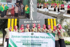 HUT PIPAS ke-21, Ibu-Ibu Pemasyarakatan Lapas Narkotika Muara Beliti Gelar Ziarah dan Baksos