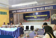 Evaluasi Perkembangan Pembinaan, Lapas Narkotika Muara Beliti Gelar Sidang TPP 