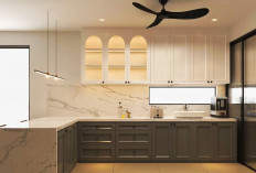 7 Tren Desain Kitchen Set Minimalis Super Mewah, Bak Dapur Sultan yang Menawan