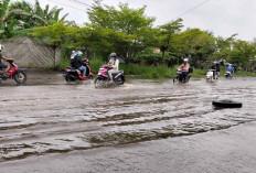 Warga Keluhkan Jalan Desa Widodo Tugumulyo Musi Rawas 'Langganan' Banjir