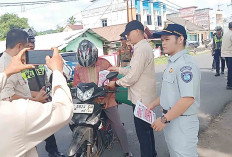 Belum Bayar Pajak dan Langgar Aturan Lalu Lintas, Puluhan Kendaraan di Musi Rawas Terjaring Razia 