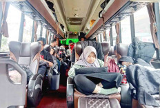 Arus Balik Lebaran di Lubuk Linggau, Pilih Bus Lebih Nyaman Menuju Pulau Jawa