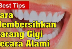 Inilah 7 Cara Membersihkan Karang Gigi Dengan Cara Alami,Mudah dan Aman