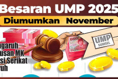 2025 UMP Naik 6.5 Persen, Maka UMP Sumsel Menjadi Rp3.681.570 Cek Selengkapnya