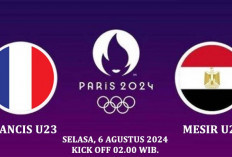 Semifinal Olimpiade 2024: Prediksi Prancis U23 vs Mesir U23, Live di Mana? Duel Ketat!