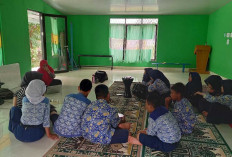 Antusiasme Siswa SMPN 5 Lubuk Linggau Ikuti Latihan Ekstrakurikuler Rohis