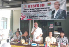 Masyarakat Antusias Mengikuti Reses Anggota DPRD Kota Lubuk Linggau H Muhammad Amin