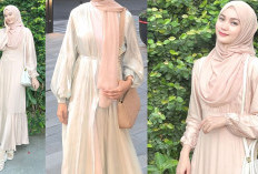 Viral Gamis Shimmer Menjadi Trend Baju Lebaran, Cocok Dipakai saat Idul Fitri 2024