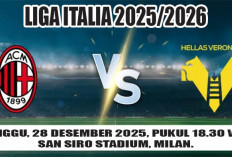 Berikut ini Cara Nonton Siaran Langsung AC Milan vs Hellas Verona, Liga Italia 2025/2026, Tayang ANTV
