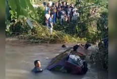 Diduga Ngebut, Mobil Travel Terjun ke Sungai Jernih Musi Rawas, 2 Orang Meninggal di Tempat