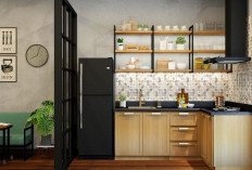 5 Ide Desain Kitchen Set Minimalis dengan Konsep Industrial untuk Dapur Kecil yang Aesthetic dan Menarik