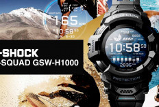 Jam Tangan Casio G-Shock G-Squad Pro GSW-H1000 Edisi Smartwatch Terbaru 2024, Tampilan Terbaik Multisport 