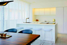 5 Warna Cat Dapur Minimalis dengan Kombinasi Bikin Betah Memasak Beragam Manu