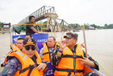 Pj Bupati Muba : Perusahaan Harus Tanggung Jawab Perbaiki Jembatan Ambruk  