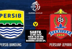 Maung Bandung Hattrick Juara Liga?, Prediksi Persib Bandung vs Persijap Jepara, Super League 2026, Pekan 34 