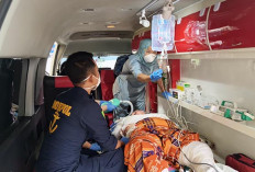 Suami Istri Asal Jawa Tengah Korban Terbakarnya Bus ALS di Muratara Dirujuk ke RS Bhayangkara Palembang