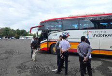 Dishub Musi Rawas Lakukan Ramp Check Bus AKAP, Pastikan Kendaraan Layak Jalan Jelang Arus Mudik