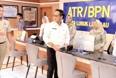 Tingkatkan Kualitas Layanan, Kantor Pertanahan Lubuk Linggau Apresiasi Kunker Kakanwil Sumsel