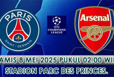 Kans Trofi Terakhir The Gunners, Prediksi PSG vs Arsenal, Liga Champions 2024/2025, Live di Mana?