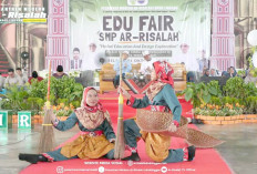 Edufair Tampilkan hasil Kreativitas Santri SMP Ar-Risalah Lubuk Linggau