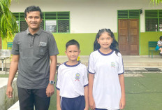 Dua Murid SD Xaverius Lubuk Linggau Terpilih Menjadi Polisi Cilik Tahun 2025