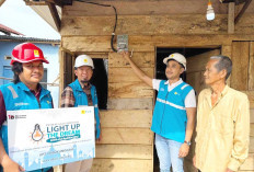 Berkah Ramadan, PLN UP3 Lubuklinggau Nyalakan Listrik Gratis untuk Warga Prasejahtera di Karya Bakti