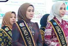 Ketua TP PKK Lubuk Linggau, Hj Risca Priba Ayu Dilantik Sebagai Bunda Literasi 