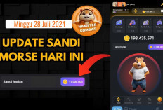 Sudah Keluar Sandi Morse Hamster Kombat Hari Ini 28 Juli 2024, Yuk Garap Jutaan Koin Gratis 