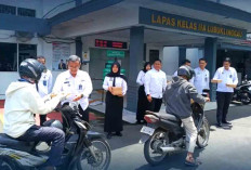 Lapas Lubuk Linggau Bagikan Makanan ke Warga Sekitar, Ini Tujuannya