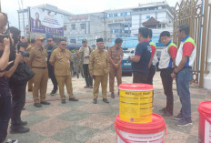Nippon Paint Mempercantik Masjid Agung As-Salam, Langsung Diliput Dihadiri Wawako Lubuk Linggau