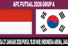 Incar Kemenangan Perdana, Prediksi Indonesia vs Korea Selatan, AFC Futsal 2026, Grup A, Live di MNCTV