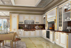 5 Ide Desain Kitchen Set Minimalis Mewah dan Elegan Ala Dapur Sultan