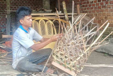 Pelaku Usaha Kerajinan Tangan di Musi Rawas Keluhkan Sulitnya Dapatkan Bahan Baku Rotan