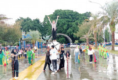 Semangat Kemerdekaan SMA Muhammadiyah 1 Lubuk Linggau  Persiapkan Marching Band Sambut HUT RI ke-80
