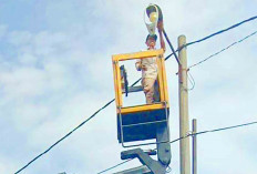 Lampu PJU Padam Segera Lapor Disperkim Lubuk Linggau, Cukup WA kesini
