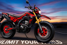 Harga dan Pajak Motor Honda New CRF150L Terbaru 2025 dengan Kombinasi Warna Baru Extreme
