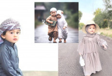 6 Rekomendasi Baju Muslim untuk Anak, Cocok Dipakai Saat Idul Fitri 