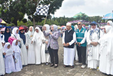 Bupati Musi Rawas Ratna Machmud Buka Acara Manasik Haji Akbar